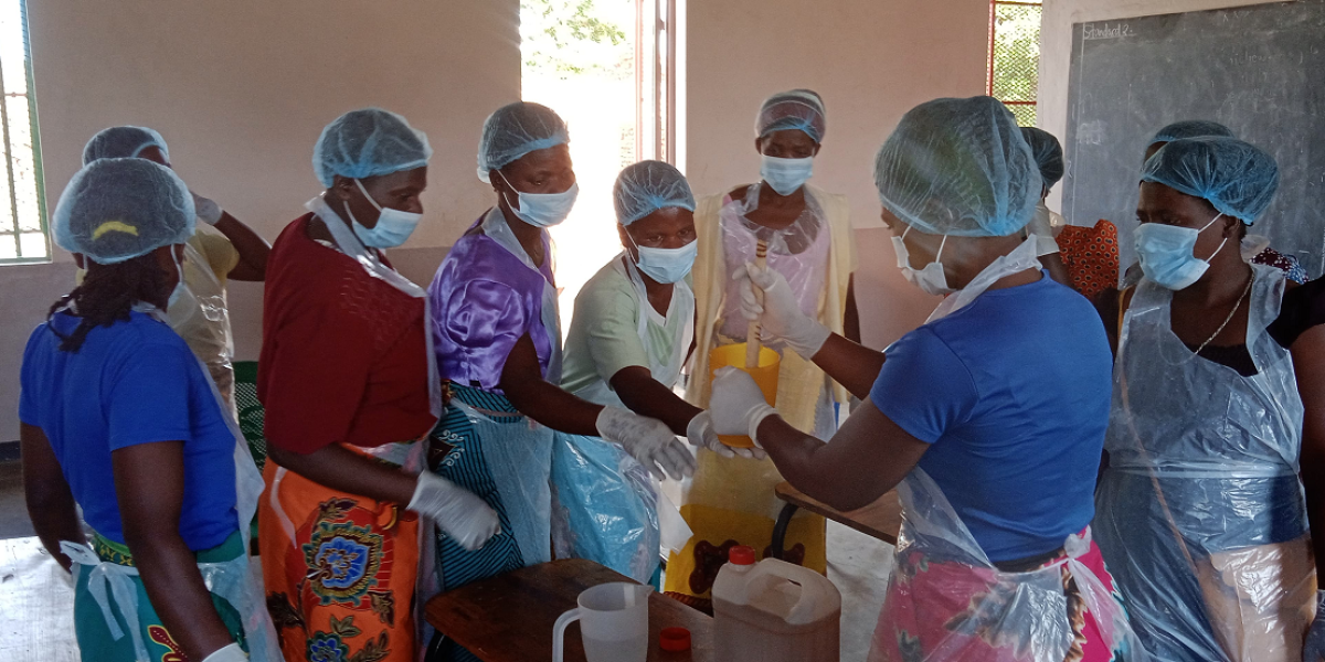 Hygieneprojekt in Malawi – Seifenworkshop