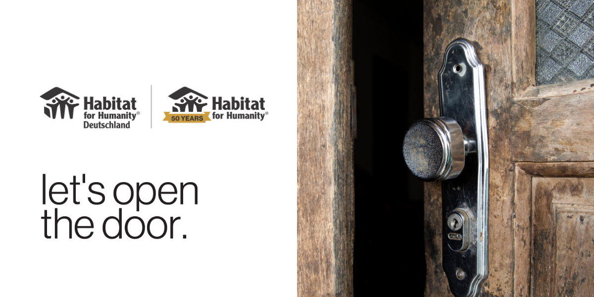 Let's Open The Door | 50 Jahre Habitat for Humanity